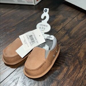 Crown & Ivy Baby Brown Kids Shoes